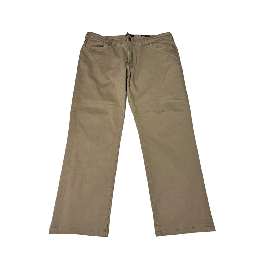34 Heritage Charisma Comfort Rise Classic Khaki Pants Mens 44x30 Tan Cotton